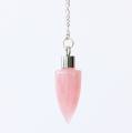 Pendule des druides Quartz rose ...