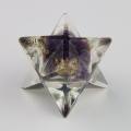 Merkaba orgone améthyste 2,4 cm