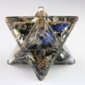 Orgon-Merkaba Bergkristall/Lapis...