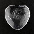 Herz 25mm Bergkristall AA-Qualität