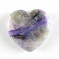 Cœur 25mm Fluorite qualité B