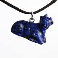 Pendentif vache Lapis Lazuli