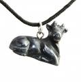 Pendentif vache Hématite