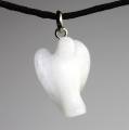 Pendentif ange Jade blanc



 