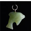 Pendentif dauphin Jade vert


 