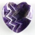 Herz 35mm Chevron-Amethyst AA-Qu...