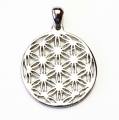 Pendentif fleur de vie laiton rh...