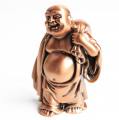 Buddha rotgold 7,1 cm Messing