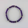 Armkettchen Ø 6 mm Amethyst