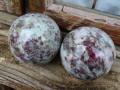 2 boules RUBELLITE