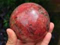 1 boule RHODONITE